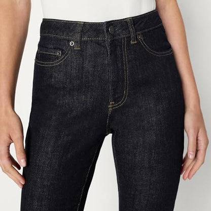 Amazon Essentials Women's High Stretch High-Rise Skinny Jeans, Rinse, 18 Short