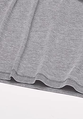 Lucky Brand Men's Venice Burnout V-Neck Tee Shirt, Frost Grey, Medium