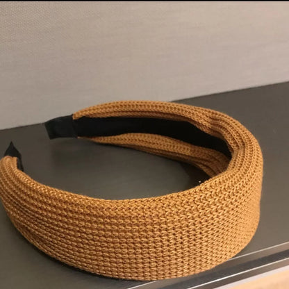 Knitted Wide Padded Headband