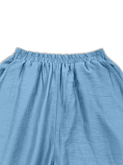 Floral Wide Leg Pants