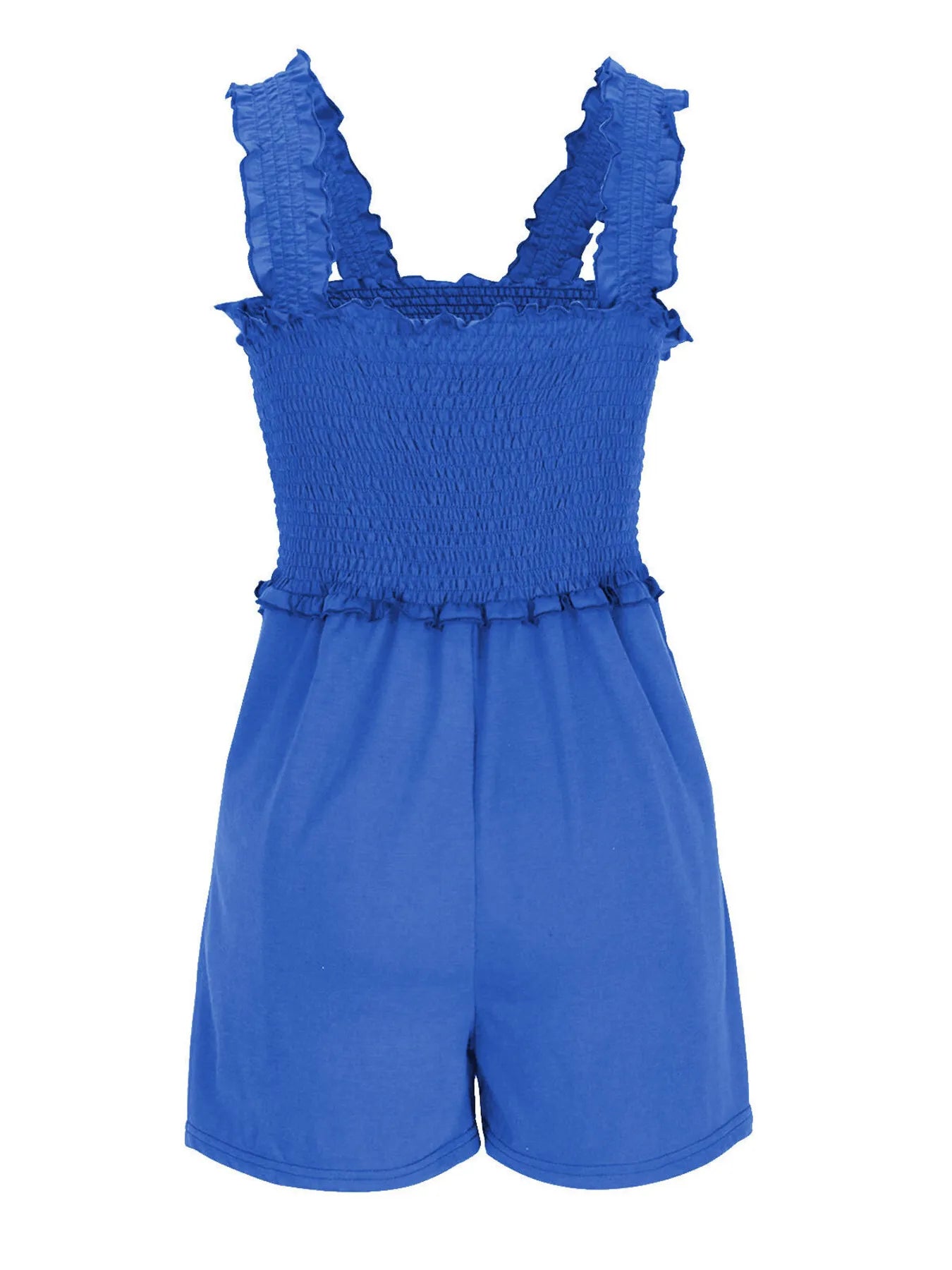 Smocked Square Neck Summer Romper