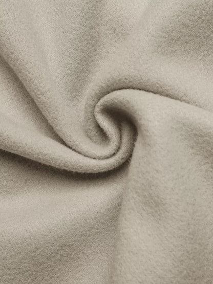 Double-Breasted Wool Blend Outerwear