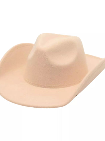 Solid Color Hat Apricot One Size