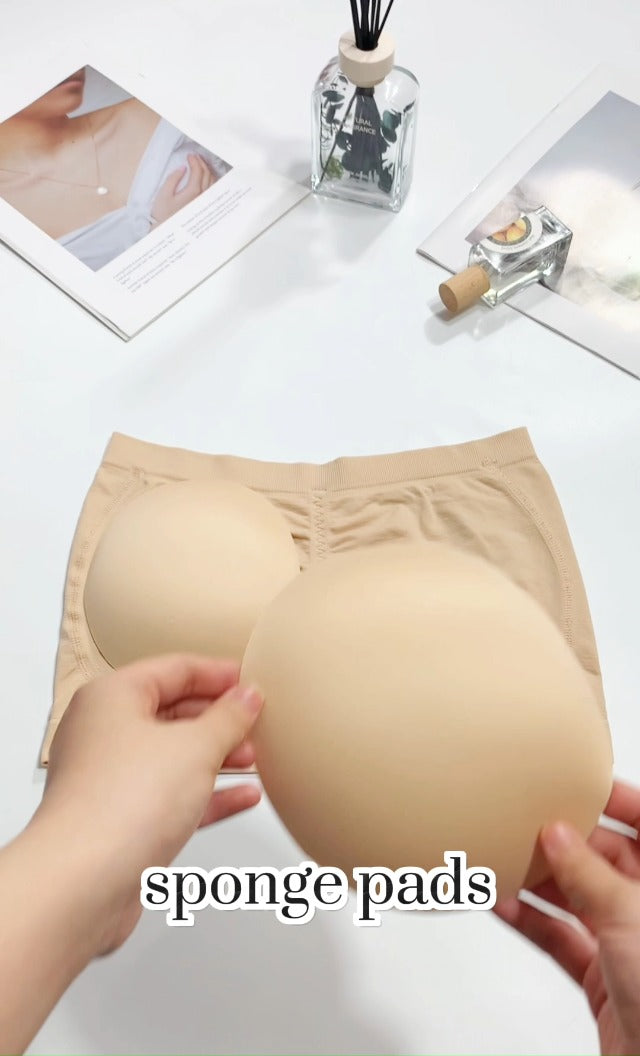 Skims Butt Pads - Butt Lifter Panties Shaperwear for Women Seamless Hip Enahncer Body Shaper Boyshort Padded Underwear