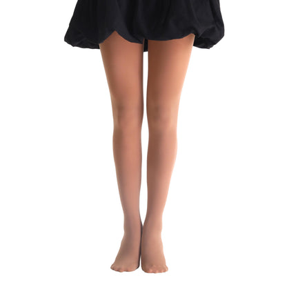 EVERSWE Girls Semi Opaque Footed Tights, Microfiber Tights