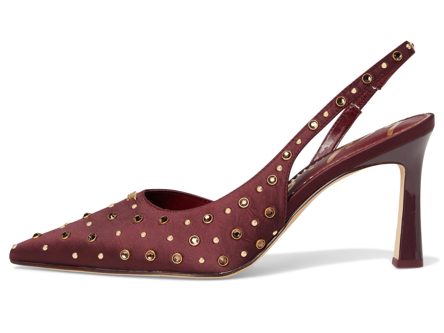 Circus NY by Sam Edelman Women's Tallie Pump Chianti Satin 8 M