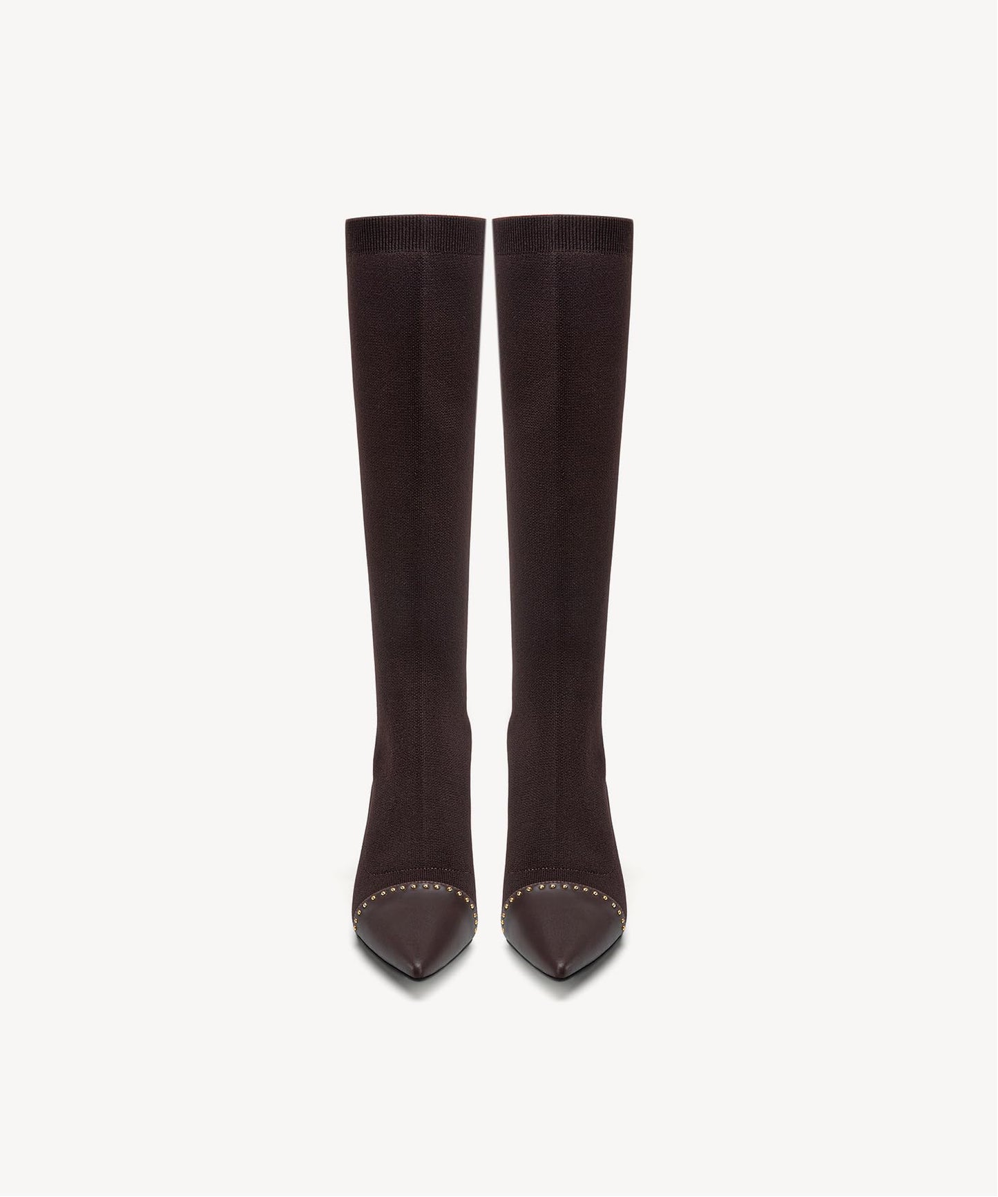 NEWBELLA Women's Suede Knee-High Boots - Sleek Design Stiletto Heel Boots for Daily Wear, Halloween, Christmas