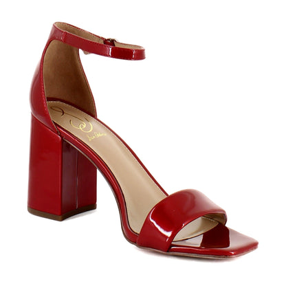Sam Edelman Women's Daniella Heeled Sandal Passion Red 9 Medium
