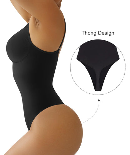 Women's Shapewear Bodysuit Tummy Control Seamless Body Shaper