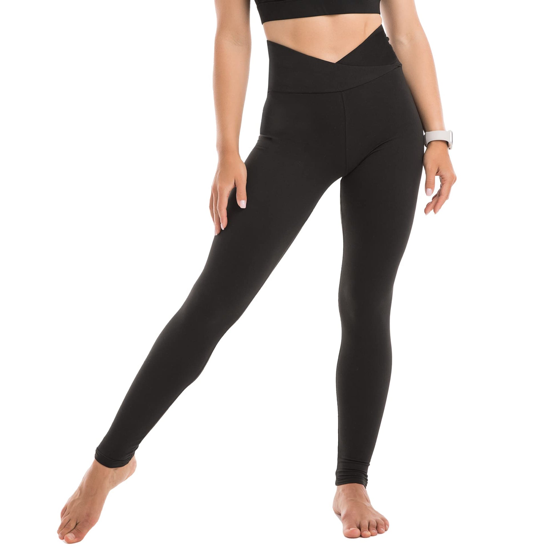 High Waisted Leggings for Women - Buttery Soft Yoga Pants with Tummy Control