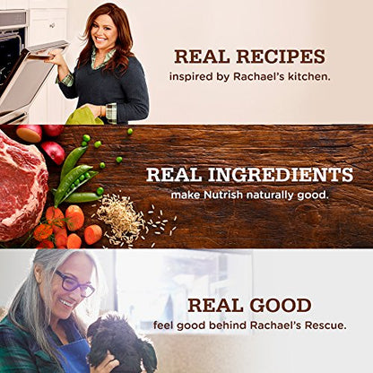 Nutrish Rachael Ray Premium Natural Wet Dog Food, Savory Favorites Variety Pack, 8 Ounce Tub (Pack of 6)