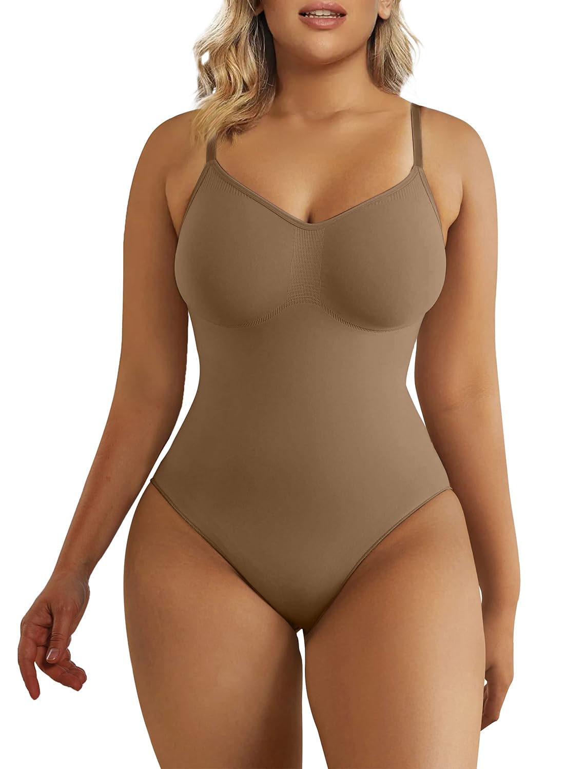 Women's Shapewear Bodysuit Tummy Control Seamless Body Shaper