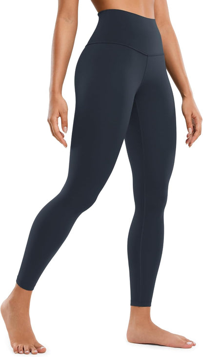 Women's Butterluxe High Waisted Yoga Leggings 25" - Ultra Soft Workout Pants True Navy