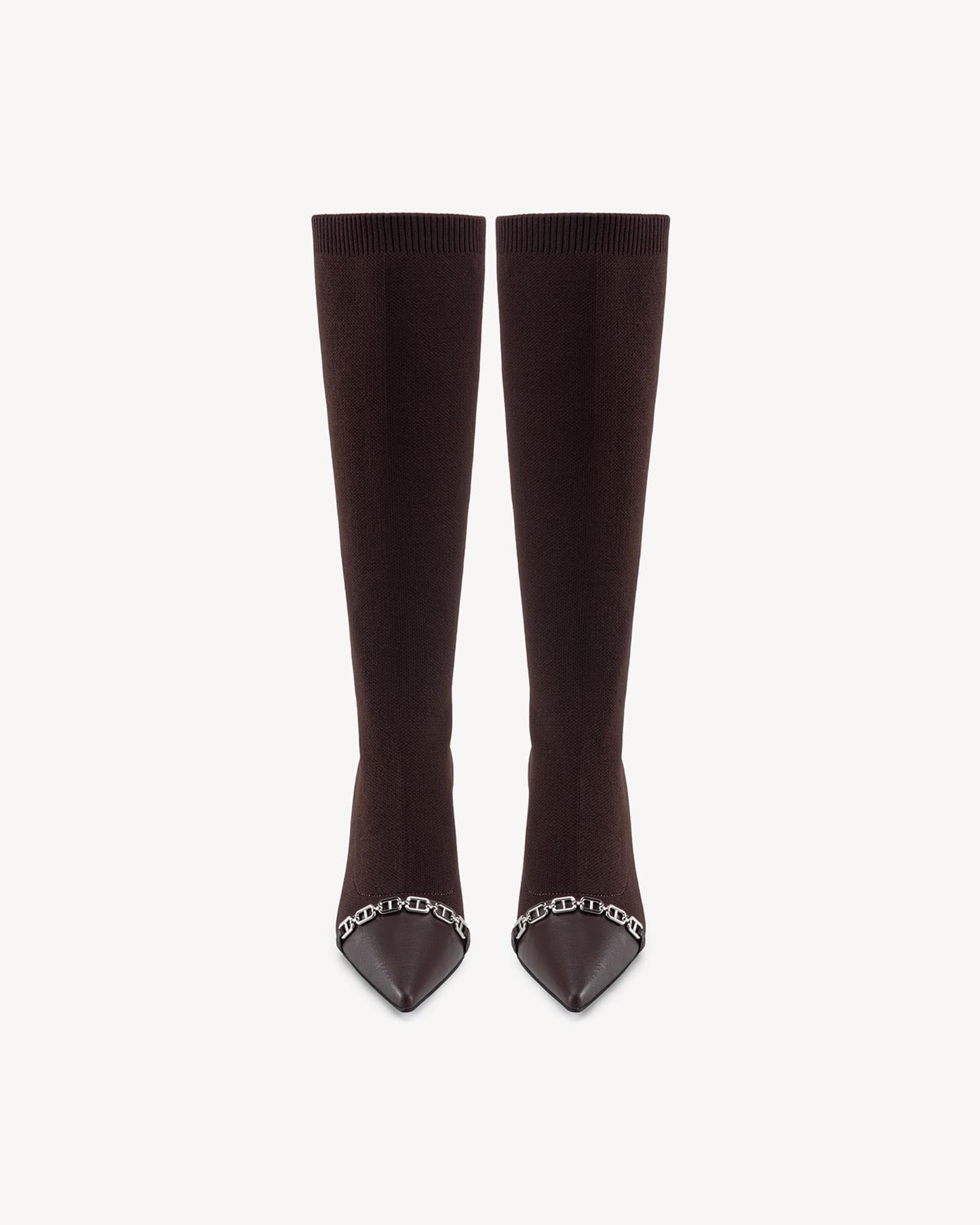 NEWBELLA Women's Suede Knee-High Boots - Sleek Design Stiletto Heel Boots for Daily Wear, Halloween, Christmas