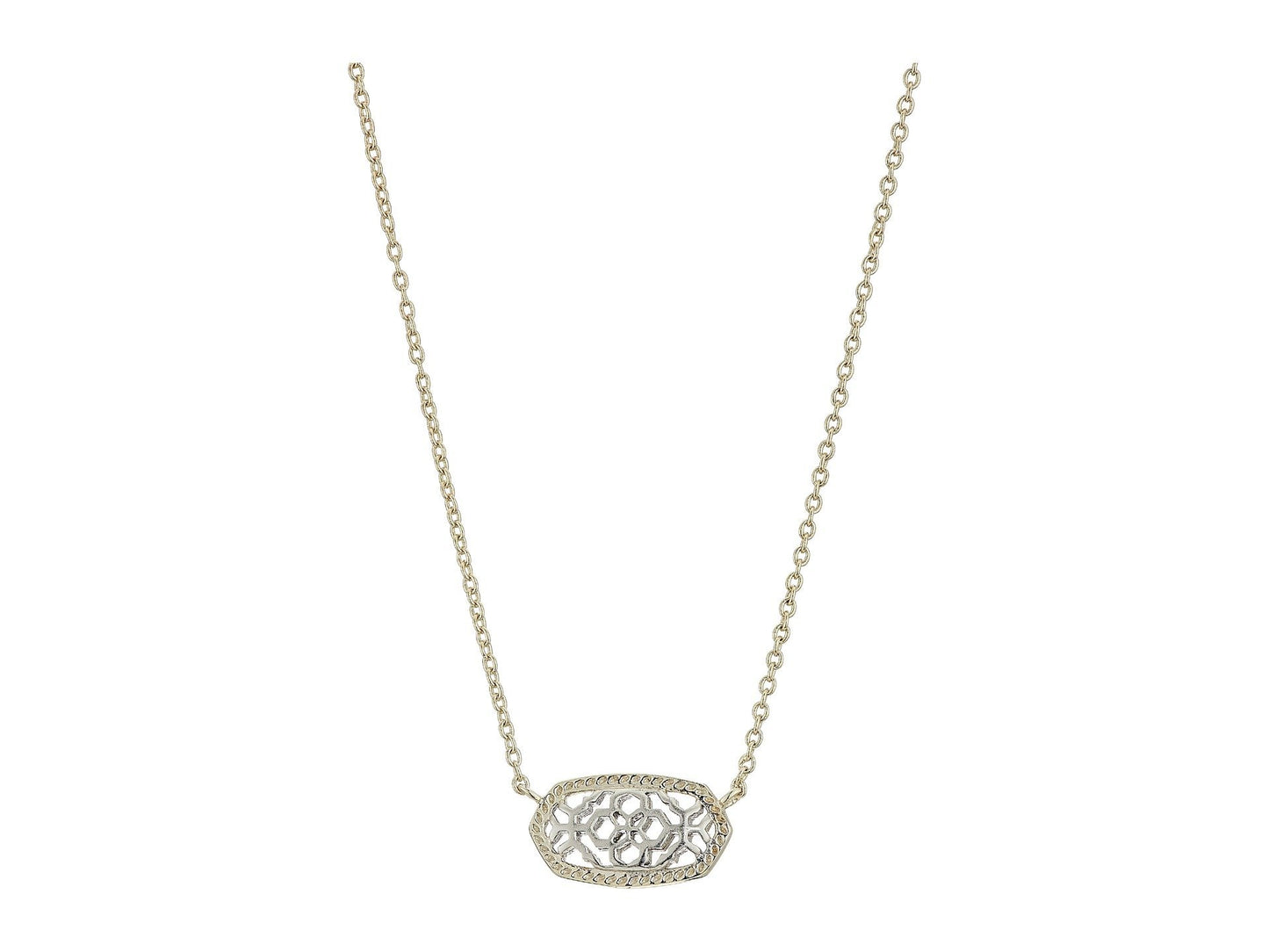 Kendra Scott Elisa Pendant Necklace - 14k Gold Plated Delicate Fashion Jewelry for Women