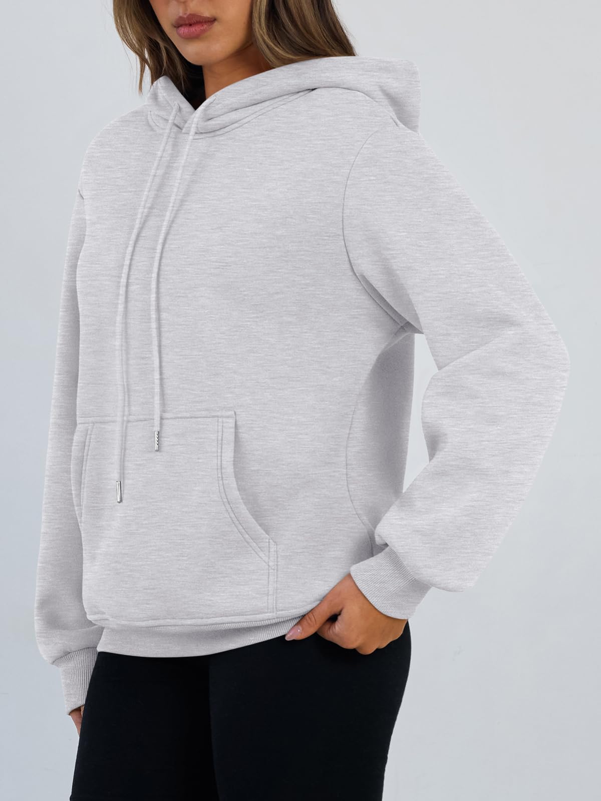 Women's Winter Fleece Sherpa Lined Hoodie - Warm Pullover Sweatshirt