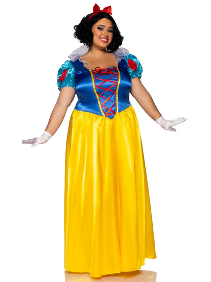 Snow White Costume - Classic Princess Dress Full Length Women's Outfit Women's Plus