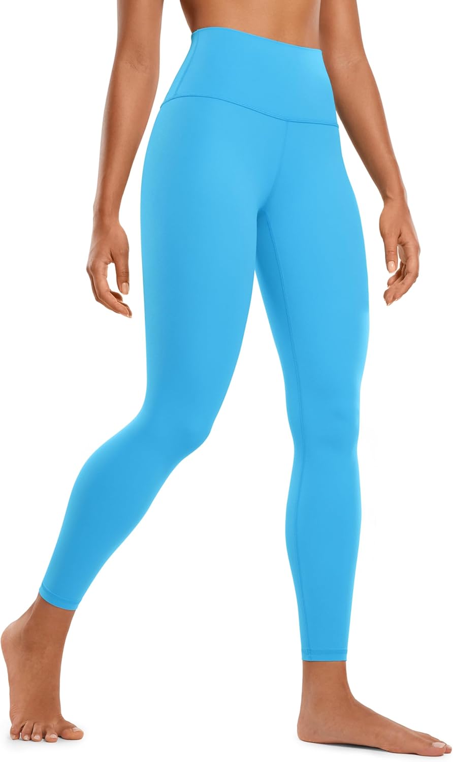 Women's Butterluxe High Waisted Yoga Leggings 25" - Ultra Soft Workout Pants Kayak Blue