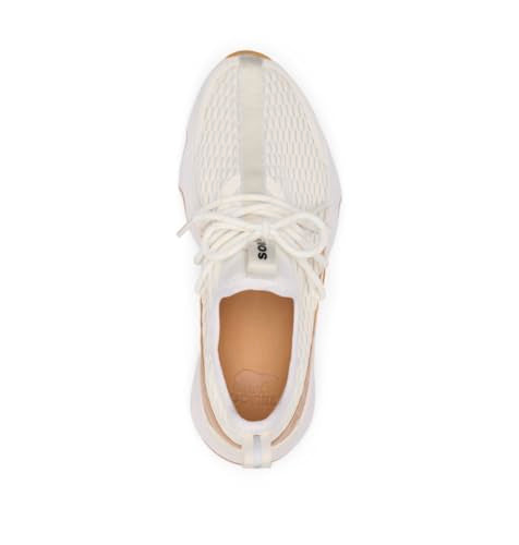 Sorel Women's Kinetic Impact II Lace Sneaker, Sea Salt/Gum 16, 9