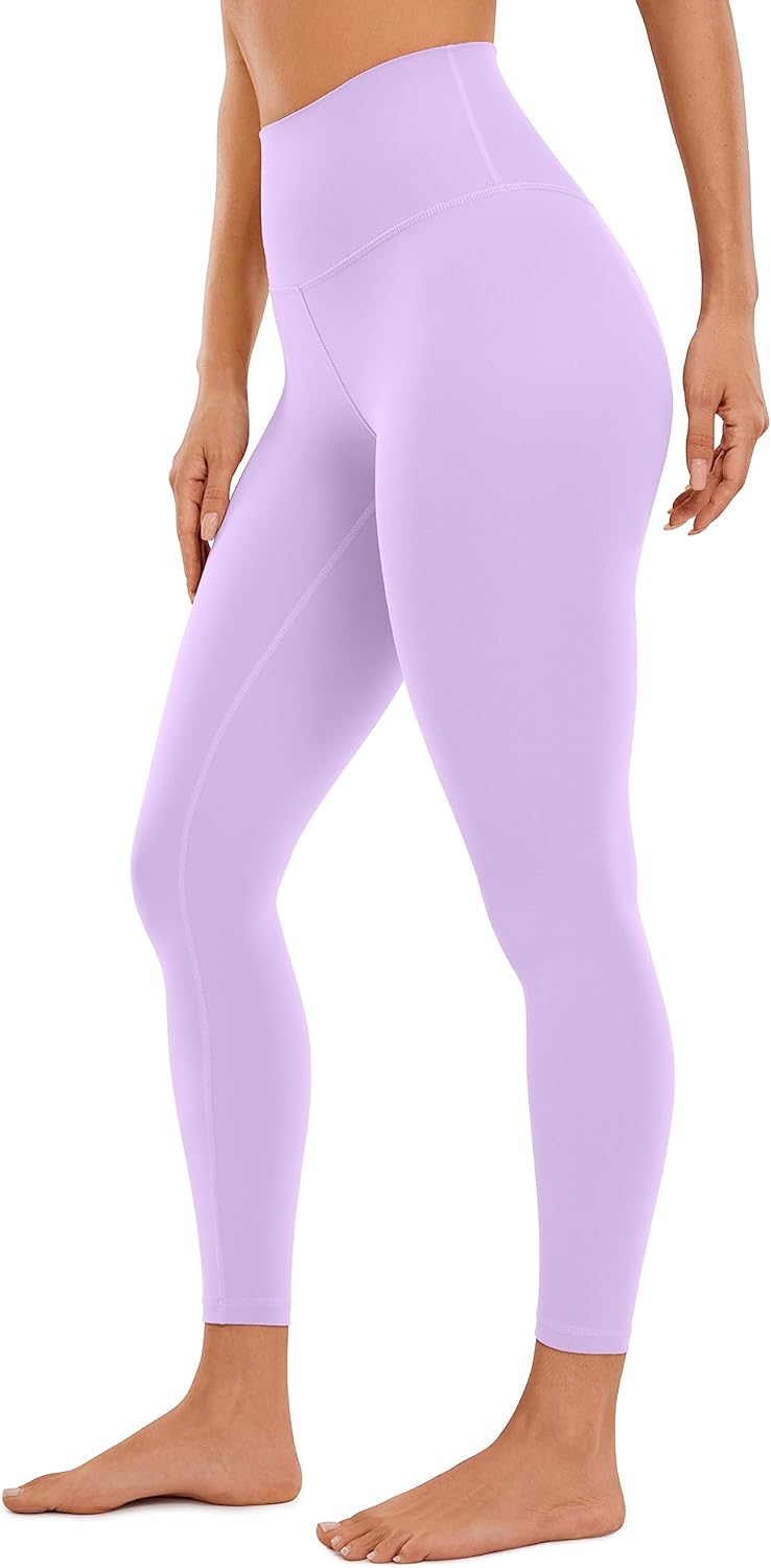 Women's Butterluxe High Waisted Yoga Leggings 25" - Ultra Soft Workout Pants Elfin Purple