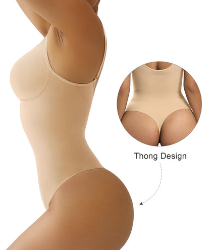 Women's Shapewear Bodysuit Tummy Control Seamless Body Shaper