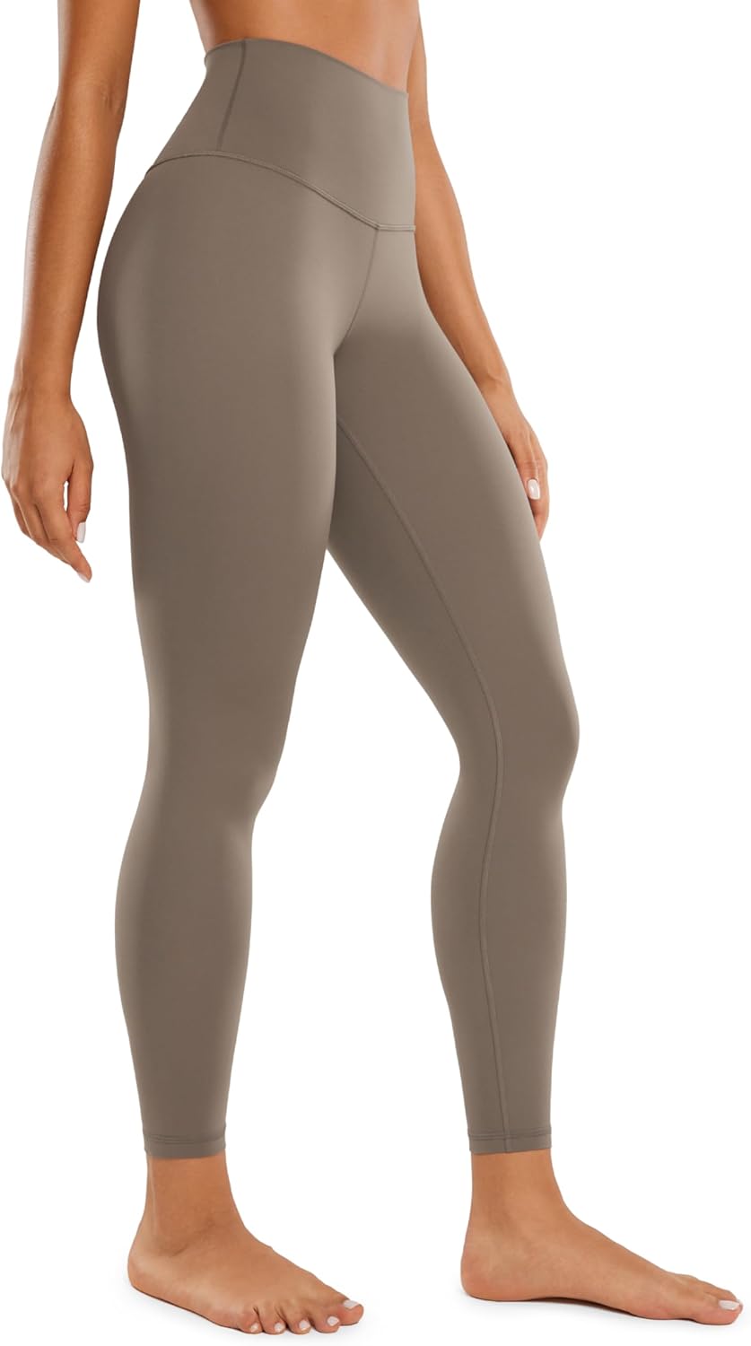 Women's Butterluxe High Waisted Yoga Leggings 25" - Ultra Soft Workout Pants Nomad Grey