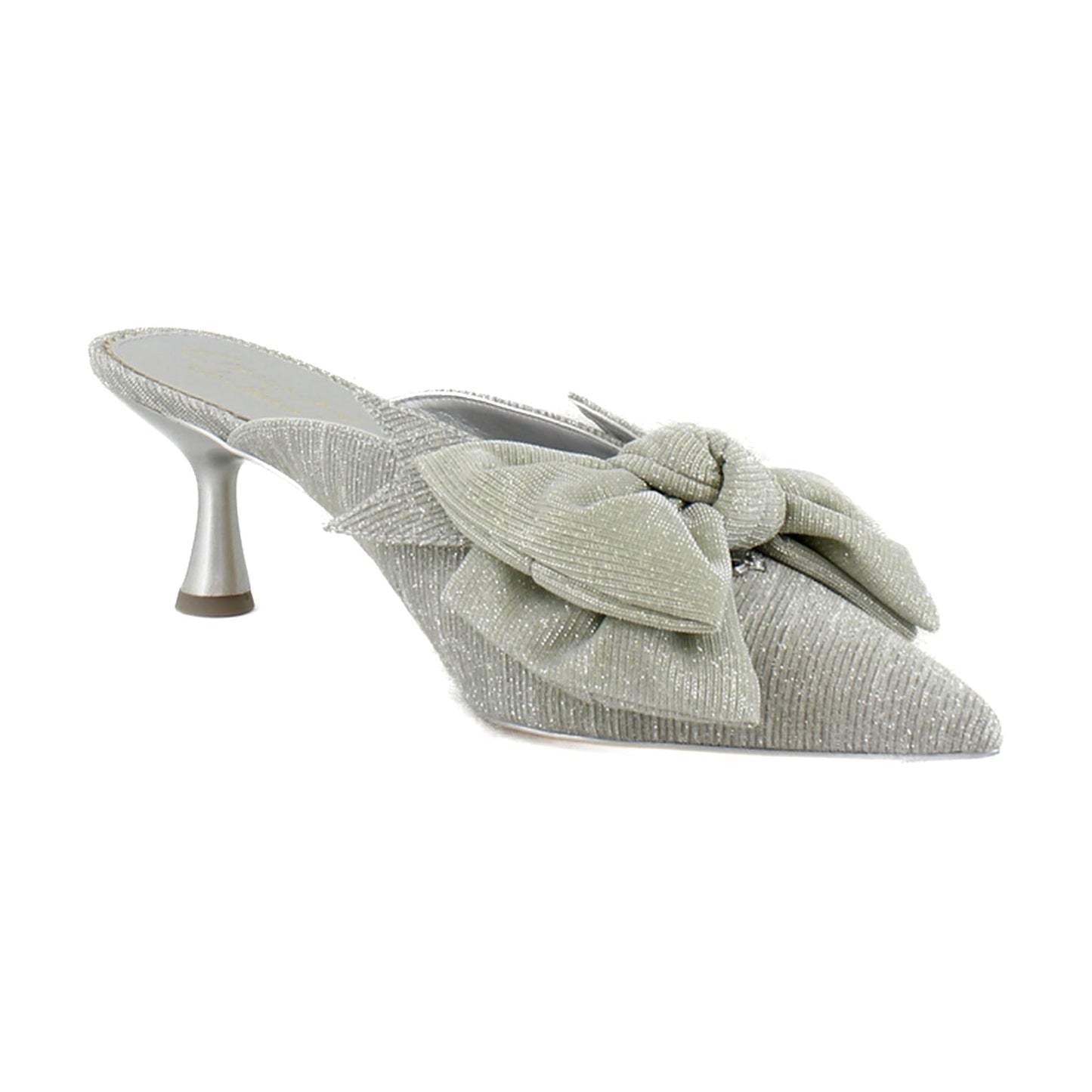 Circus NY by Sam Edelman Women's Fiona Pump Silver Metallic 7 Medium
