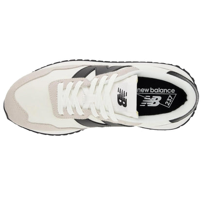New Balance Women's 237 Sneaker, Sea Salt/Silver Birch/Black, 8 M