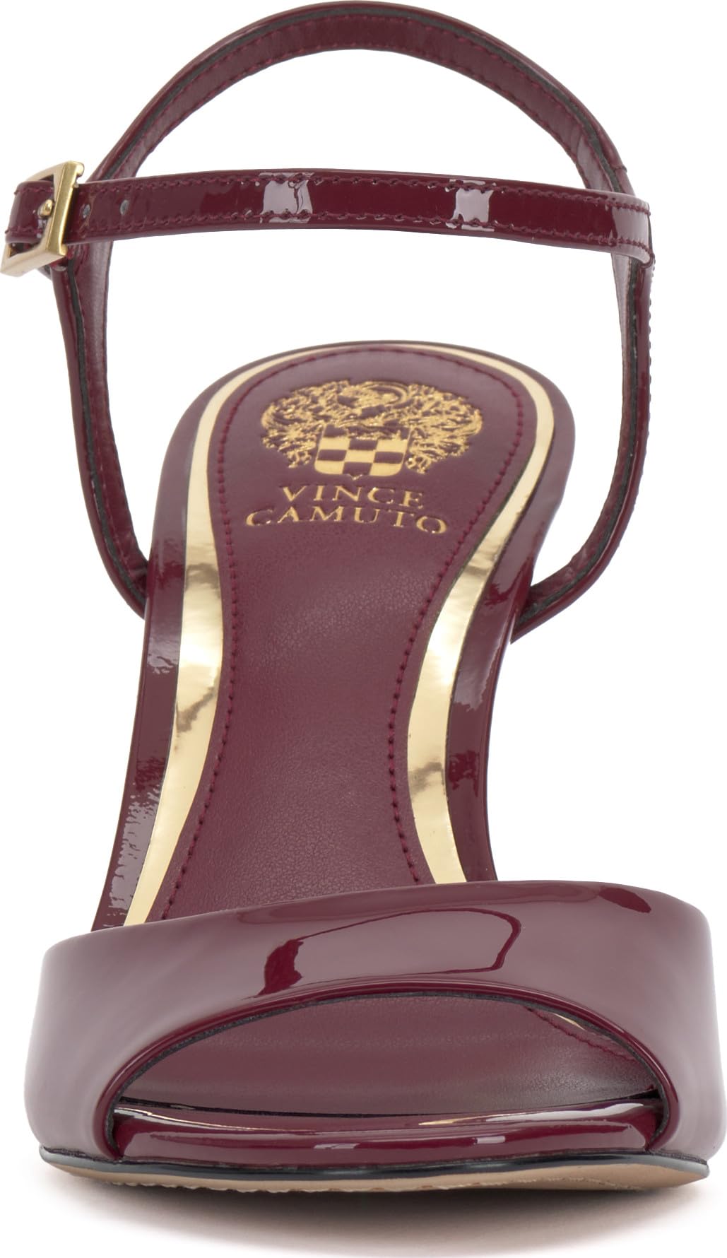 Vince Camuto Women's Lilah Ankle Strap High Heel Sandal, Chianti, 8.5