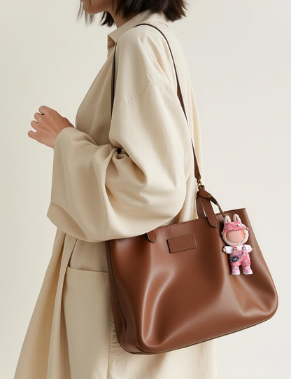 4 Piece Doll Clothes Set for 15cm-17cm Dolls - Outfit with Overalls Hat & Bag