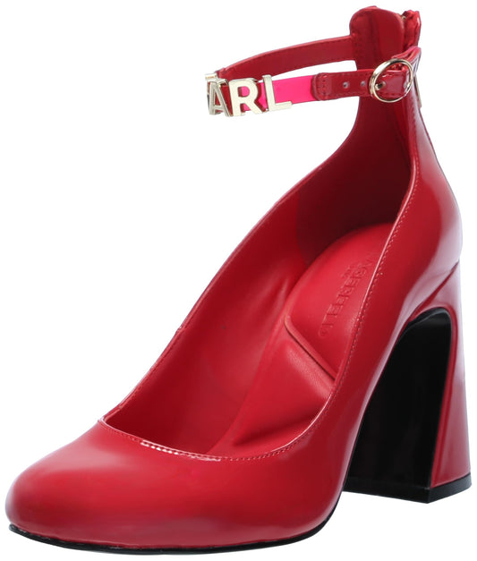Karl Lagerfeld Paris Women's Shoes Pump,Classic Red,8