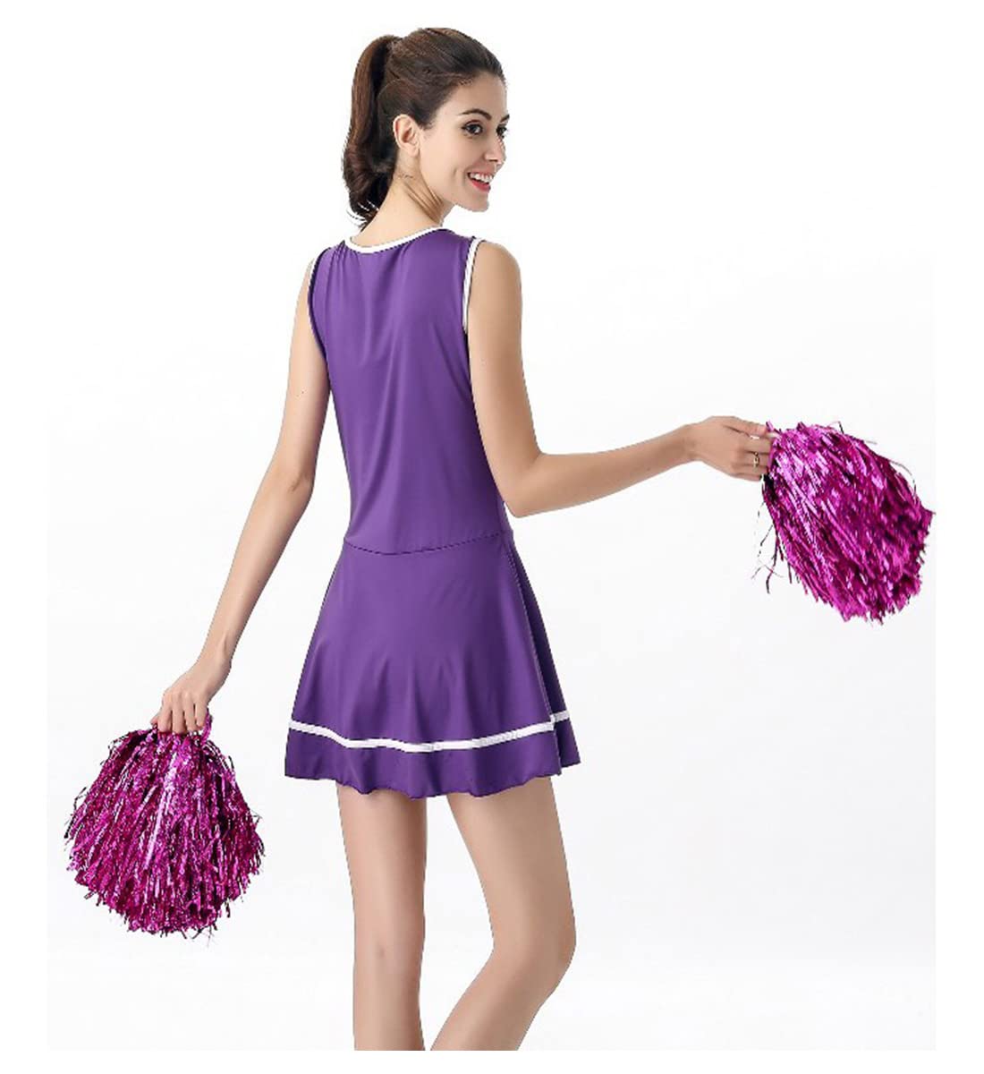 Cheerleader Costume Uniform - Women's Musical Dance Outfit with Multiple Colors