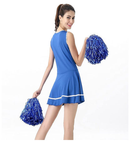 Cheerleader Costume Uniform - Women's Musical Dance Outfit with Multiple Colors