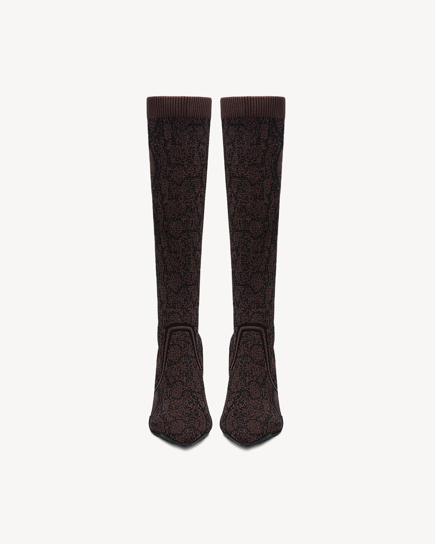 NEWBELLA Women's Suede Knee-High Boots - Sleek Design Stiletto Heel Boots for Daily Wear, Halloween, Christmas