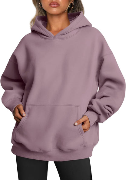 Women's Oversized Hoodie Fleece Pullover Sweatshirt Winter Sweater