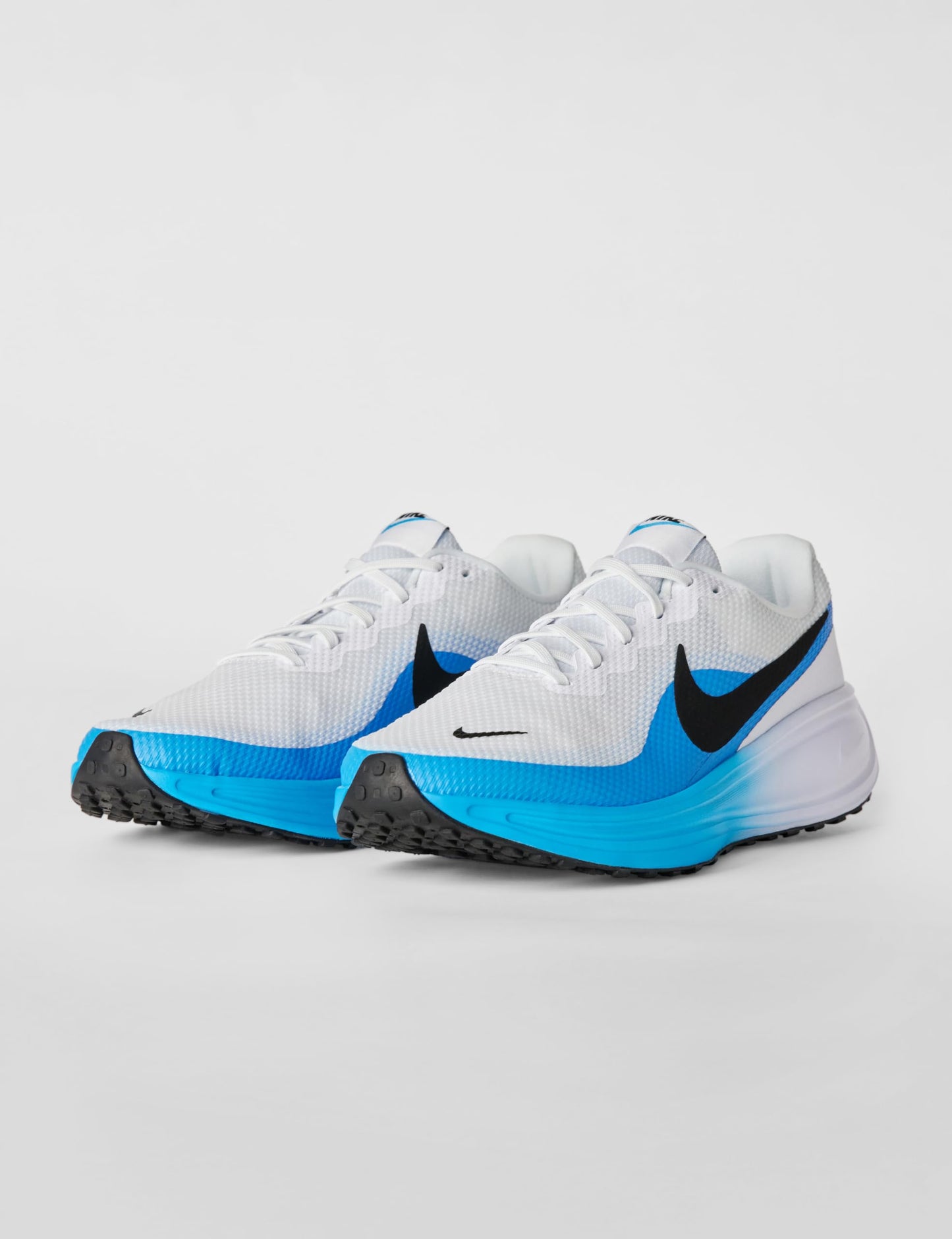 Nike Men's Revolution 8 Road Running Shoes, White/Black-Blue Hero, 9