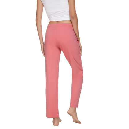 Women's Cotton Pajama Pants - Soft Comfortable Lounge Sleep Bottoms