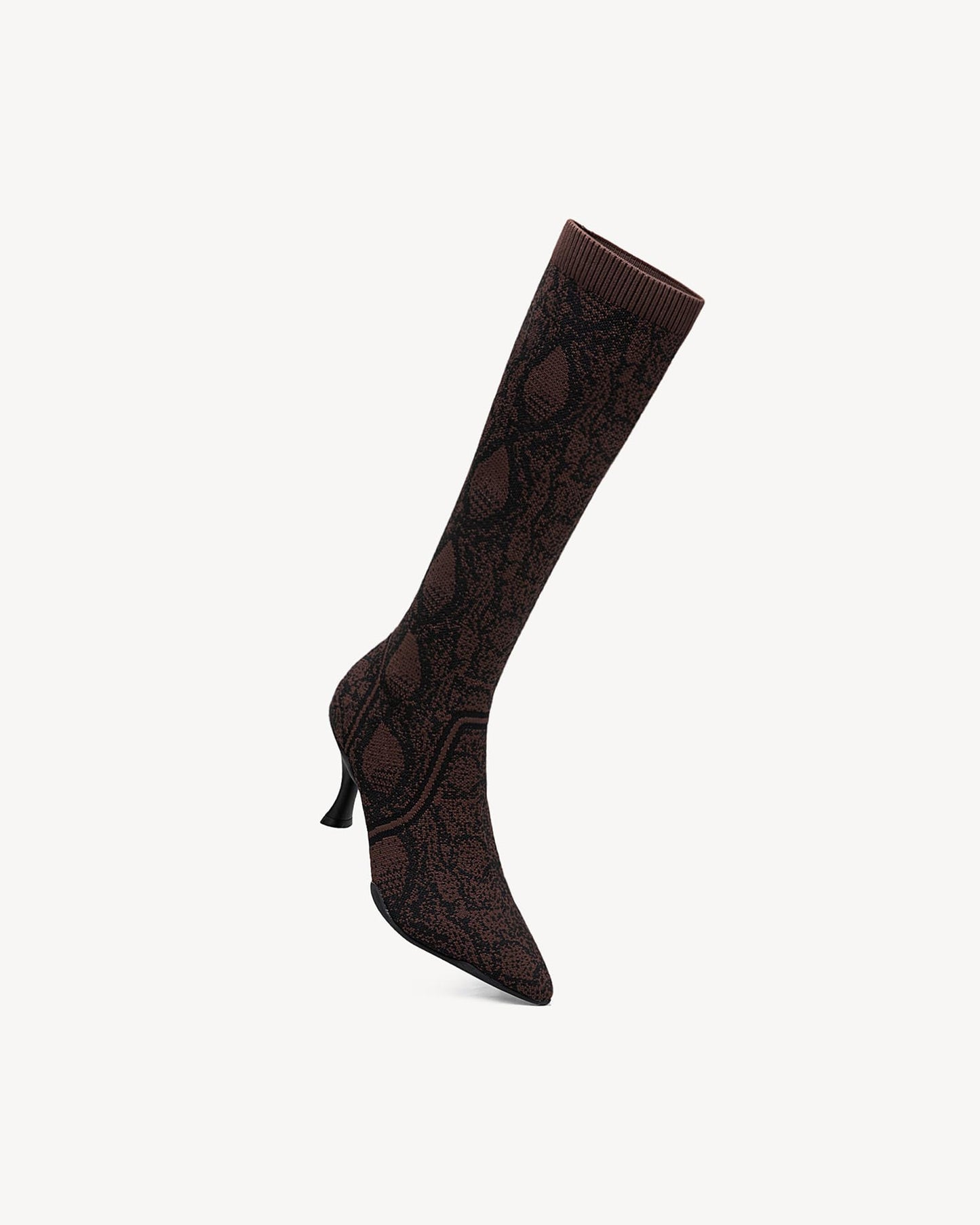 NEWBELLA Women's Suede Knee-High Boots - Sleek Design Stiletto Heel Boots for Daily Wear, Halloween, Christmas