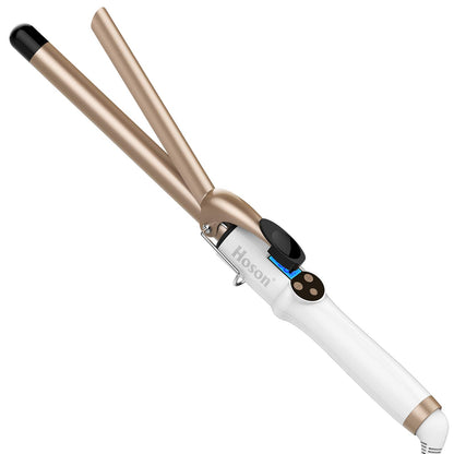 Professional Ceramic Tourmaline Curling Iron 3/4 Inch - Hair Curler with Heat Protection 3 4 Inch