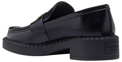 Kate Spade New York Blake Platform Loafer, Black, 10