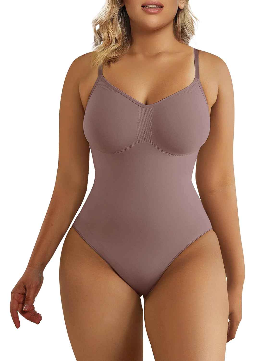 Women's Shapewear Bodysuit Tummy Control Seamless Body Shaper