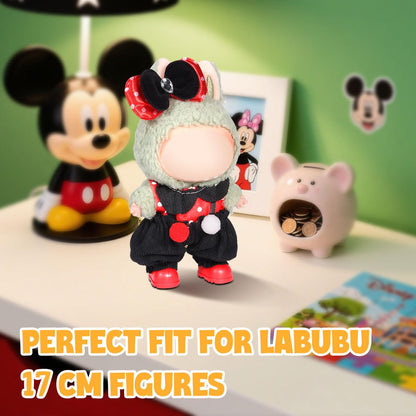 3 Piece Doll Clothes Set for 17cm Dolls - Handmade Crochet Outfit with Hat