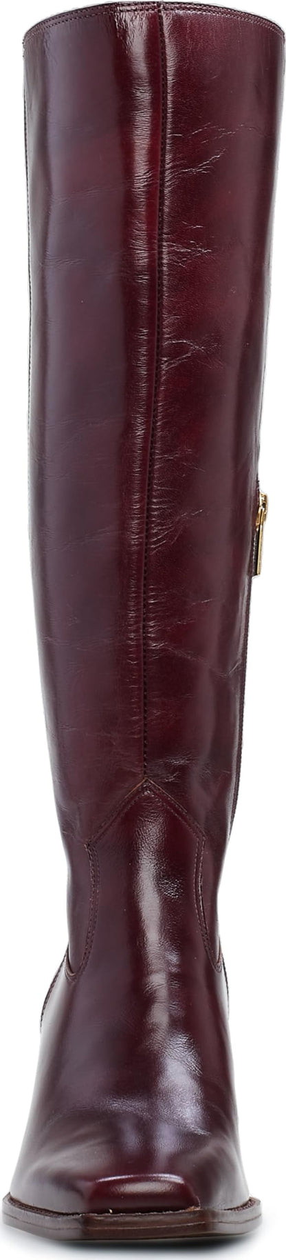 Vince Camuto Women's Sangeti Stacked Heel Knee High Boot Fashion, Dark Mahogany, 7.5