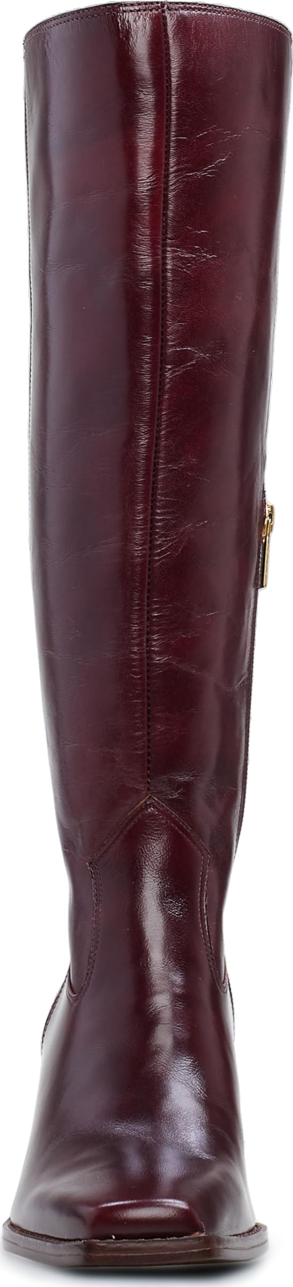 Vince Camuto Women's Sangeti Stacked Heel Knee High Boot Fashion, Dark Mahogany, 7.5