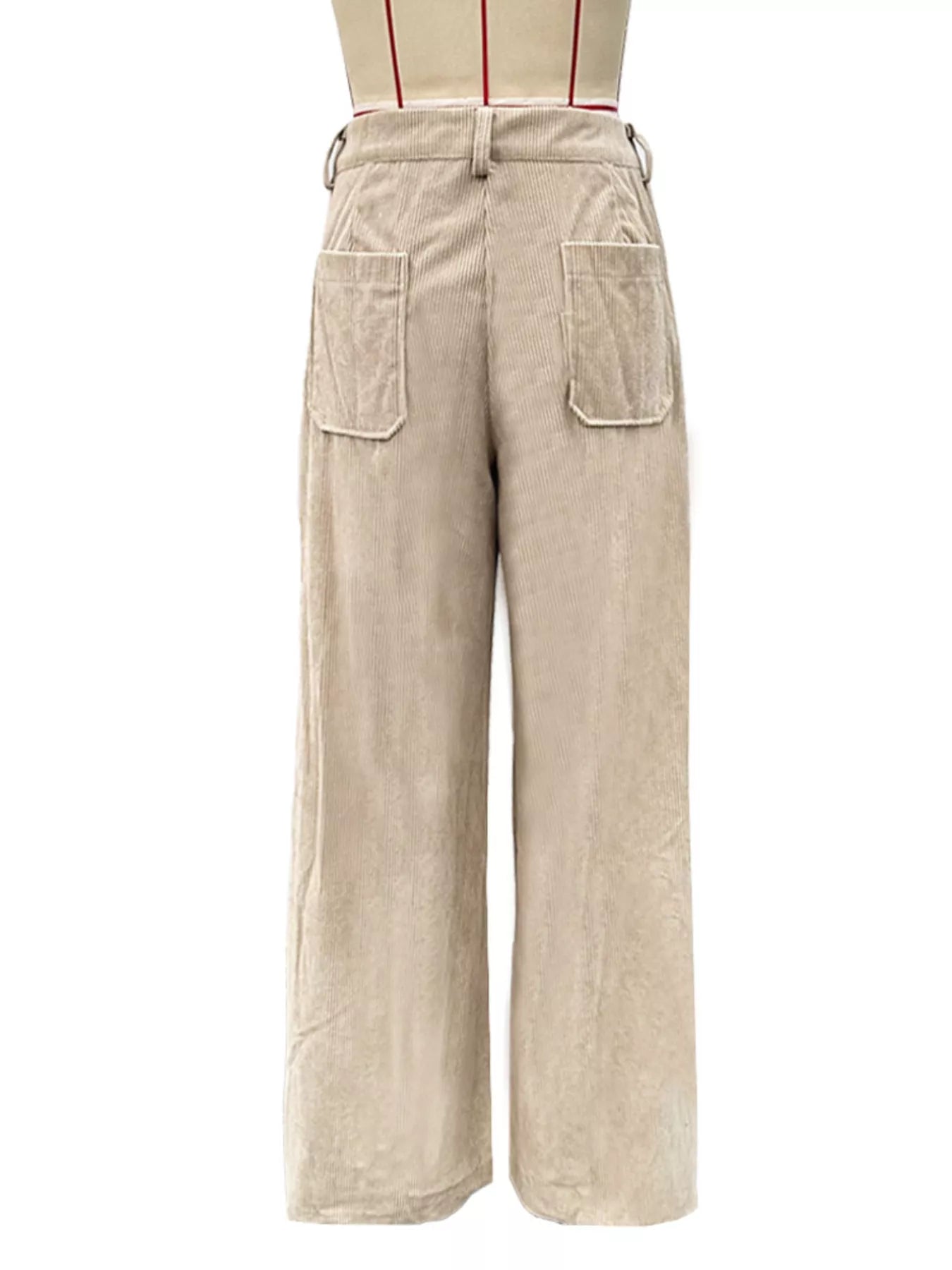 Wide Leg Corduroy Pants