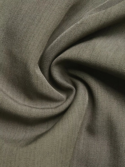 Contrast Trim Button-Up Jacket