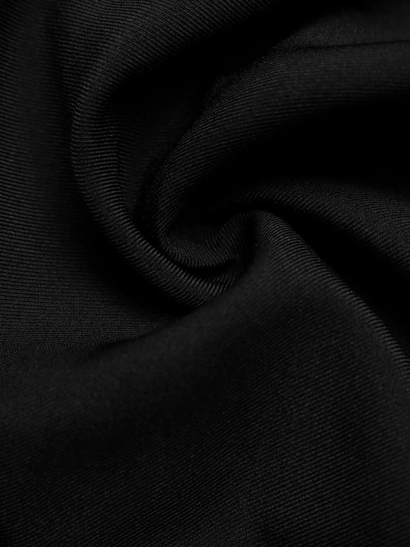 Contrast Houndstooth Tie Waist Blazer