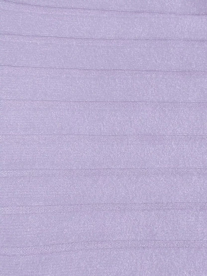 Ribbed Knit Hoodie Dress