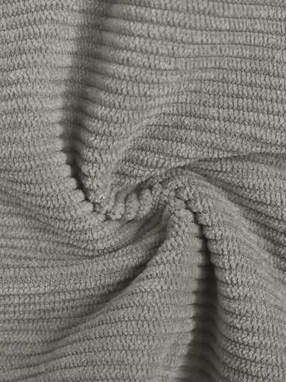 Slit Wide Leg Overalls with Pockets