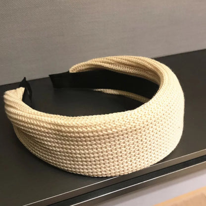 Knitted Wide Padded Headband